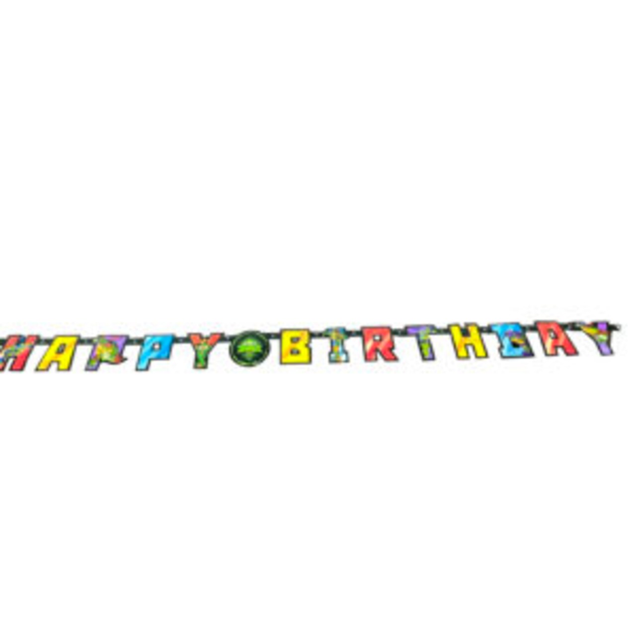 Rise of Teenage Mutant Ninja Turtles "Happy Birthday" Banner - 1 Banner